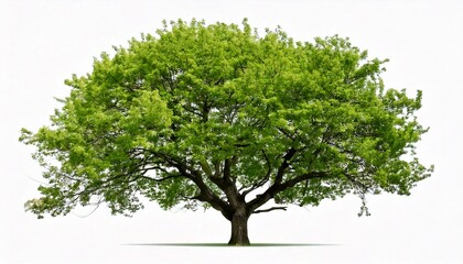 Obraz premium Cutout tree for use as a raw material for editing work. isolated beautiful