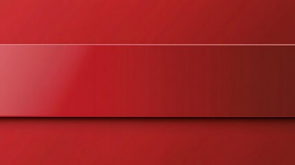 Obraz premium Abstract Red Background With Horizontal Divider