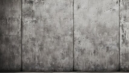 High-resolution image of a textured grey concrete wall with subtle imperfections, ideal for backgrounds and design projects.