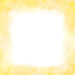 背景素材_水彩テクスチャ_黄色