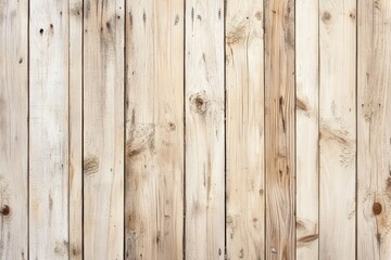Fototapeta premium Light beige vertical wooden planks. Perfect background for rustic designs, adding a natural texture.