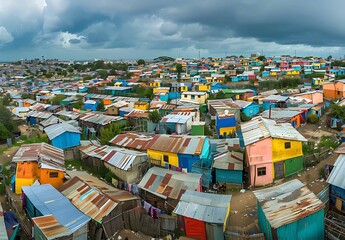 the South African shanty town