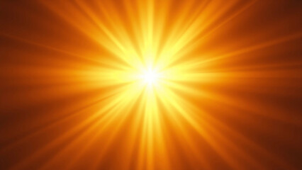 Obraz premium Golden Light Rays Bursting Outward with Radiant Glow