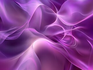 Obraz premium Abstract purple and pink flowing waves background.