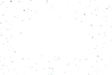 背景素材_ホログラム_星