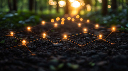 A group of professionals collaborating in a bright modern office environment, sharing experiences and delegating tasks to achieve teamwork, showcasing communication, mentoring, and decentralized netwo