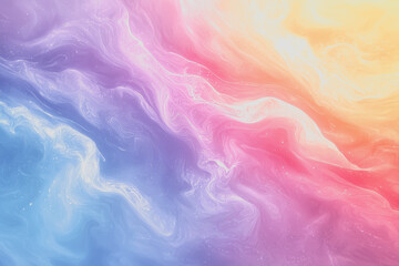 Obraz premium Colorful abstract swirl background featuring blue pink and yellow colors blending together in a vibrant and dynamic design