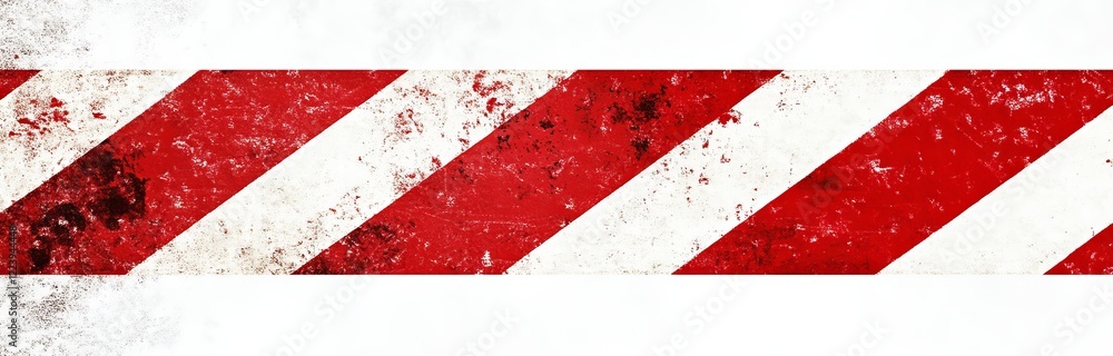 Poster grungy red and white diagonal stripes texture background.