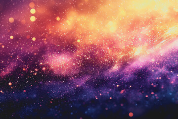 Abstract background featuring bokeh lights in various colors creating a soft and dreamy atmosphere for artistic or decorative use