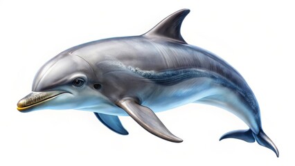 Fototapeta premium Bottlenose Dolphin Illustration