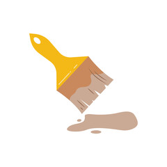 Paintbrush logo icon