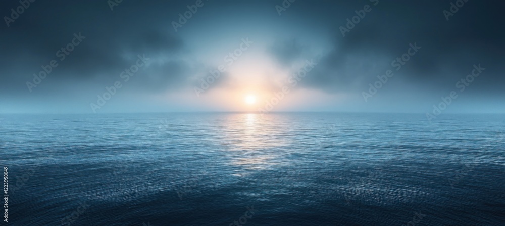Poster teal white gradient background with blurred texture for modern design projects