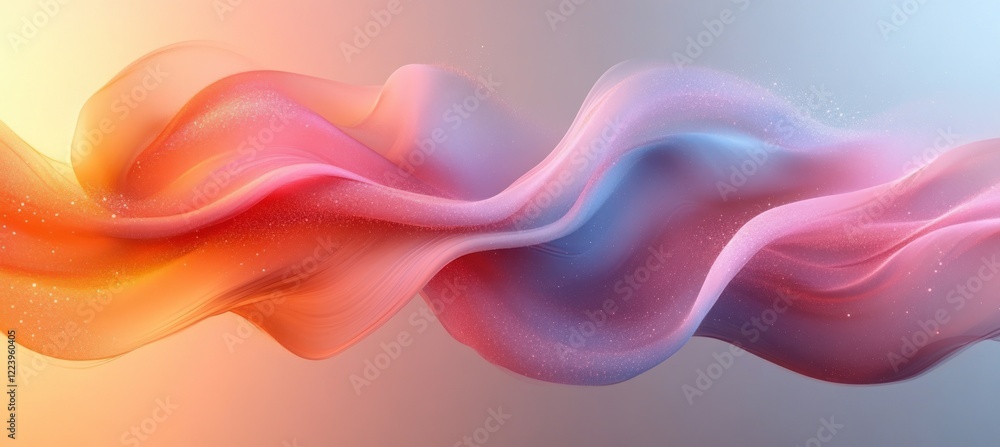 Poster smooth minimalist beige gradient abstract texture design
