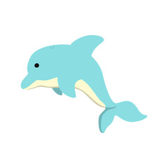 Dolphin Ocean Animal Illustration