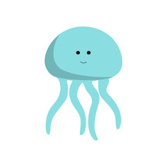 Jellyfish Ocean Animal Illustration