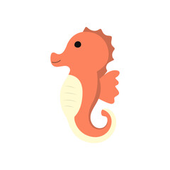 Seahorses Ocean Animal Illustration