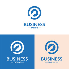 Minimalist business logo design set