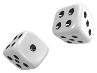 PNG Two white dices background game white background.