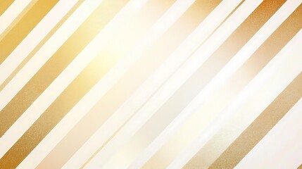 Obraz premium Abstract Gold and White Diagonal Stripes Background