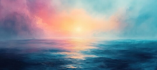 Obraz premium Soft Pastel Gradient Background with Dreamy Abstract Texture and Minimalist Design