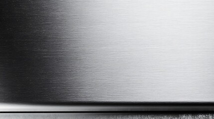 Brushed Metal Surface Gradient Texture Background