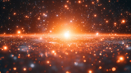 Swirling particles form a glowing sphere shape on a black and transparent background ideal for overlays in screen blending mode evoking energy motion and abstract futuristic vibes

