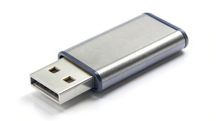 Silver USB Flash Drive