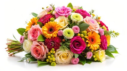 Colorful Flower Bouquet Arrangement