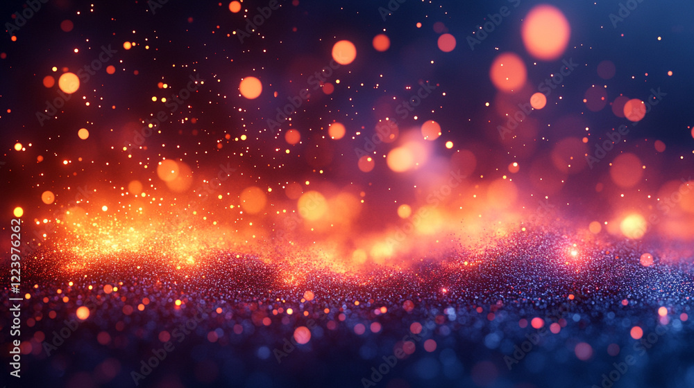 Poster minimalistic bright tone blurred abstract background symbolizing the expansion of the universe moder