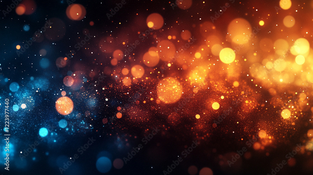 Poster minimalistic bright tone blurred abstract background symbolizing the expansion of the universe moder