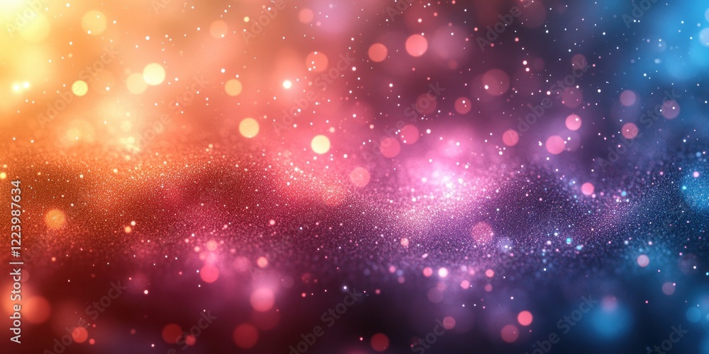 Poster abstract pastel color gradient background with soft focus light reflections