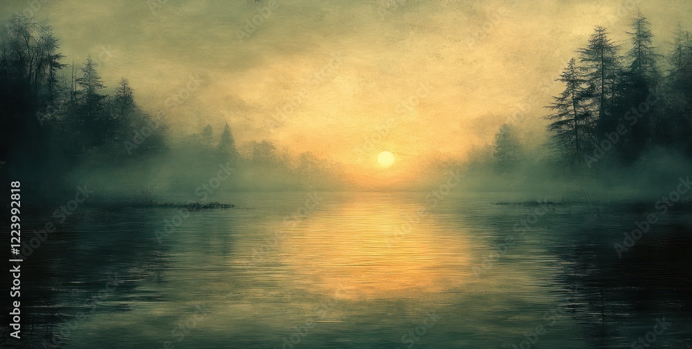 Poster abstract dreamy background with soft textures and warm earth tones for elegant web design