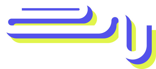 Colorful Abstract Line Art Illustration