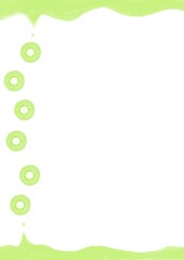 キウイ,背景素材壁紙,フレーム,コピースペース,枠,模様,