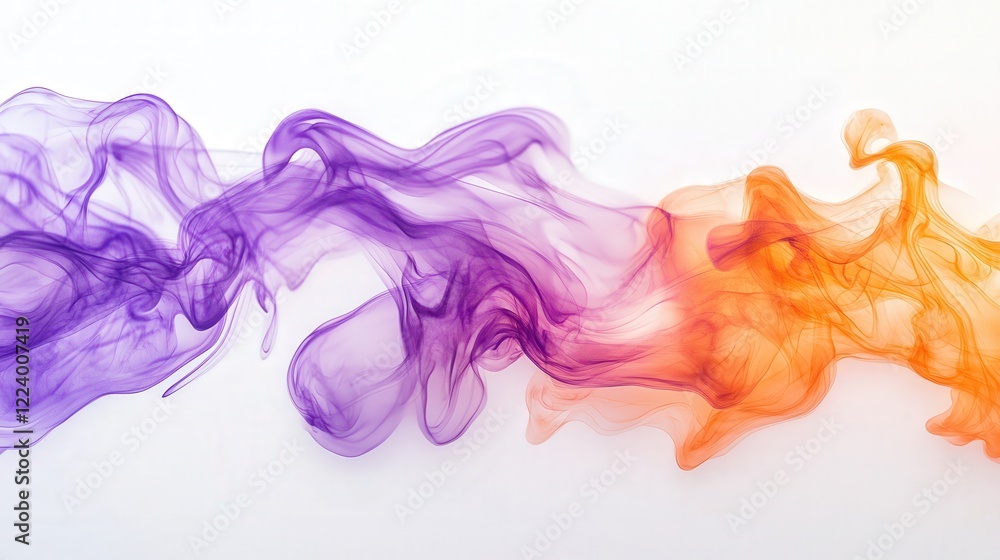 Poster intense purple and orange flames, creating a visually arresting and dynamic display of fire