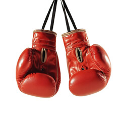 red boxing gloves