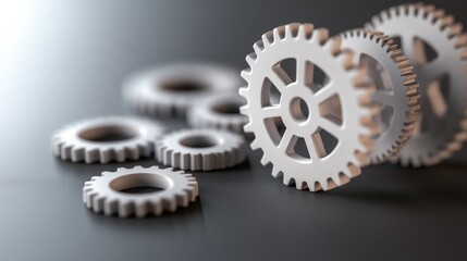 Interlocking Gears: Precision and Teamwork in Motion