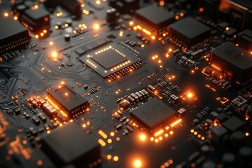 Obraz premium circuit board
