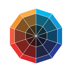 Color Wheel | Interactive Color Theory Tool | Attractive color wheel