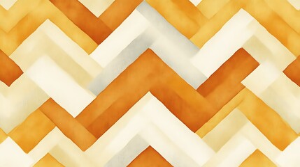 Abstract Chevron Pattern in Warm Tones