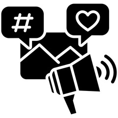 Social Media Marketing Icon