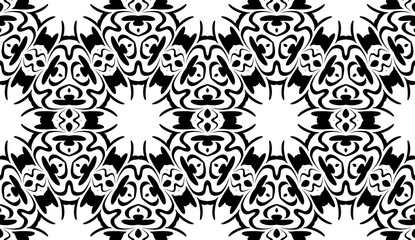 Abstract Vector seamless pattern with abstract geometric style. Repeating sample figure and line. For interiors design, wallpaper, textile industry