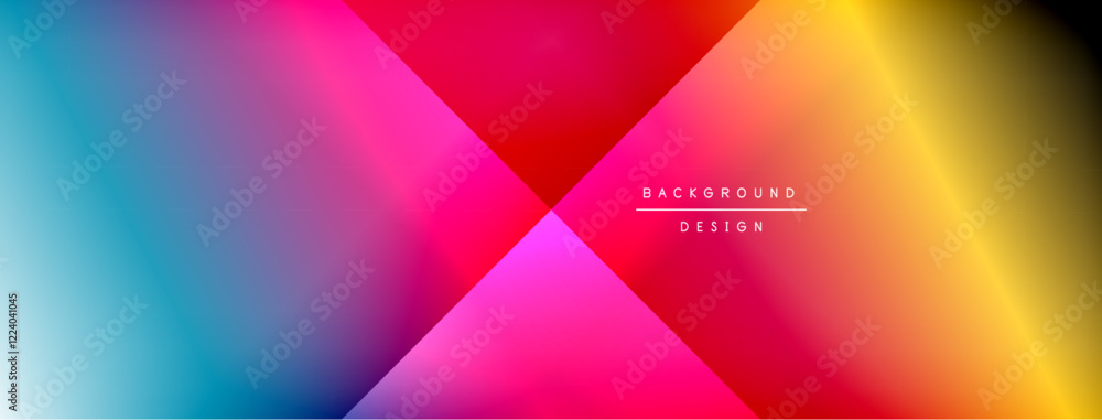 Aufkleber colorful gradient with lines made of shadow and light. creative background