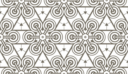 geometric line patterns. vector illustration