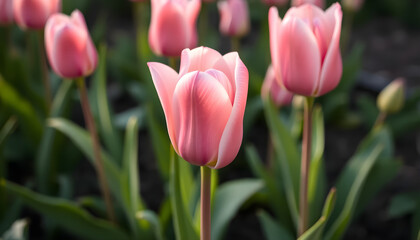 Fototapeta premium pink bloom in spring