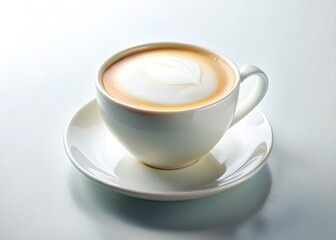 Levitating Milk Cup - Surreal Dairy Drink Photography