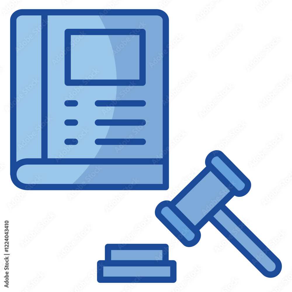 Poster code of conduct icon element for design