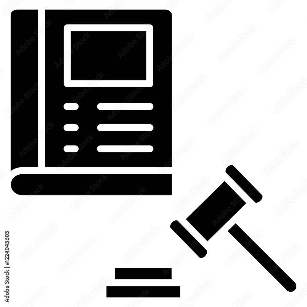 Poster code of conduct icon element for design