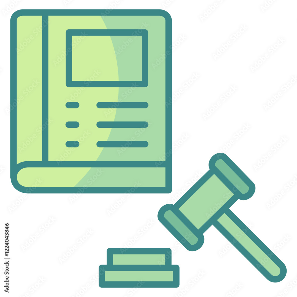 Poster code of conduct icon element for design