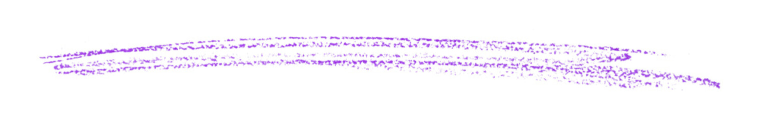 purple pencil strokes isolated on transparent background